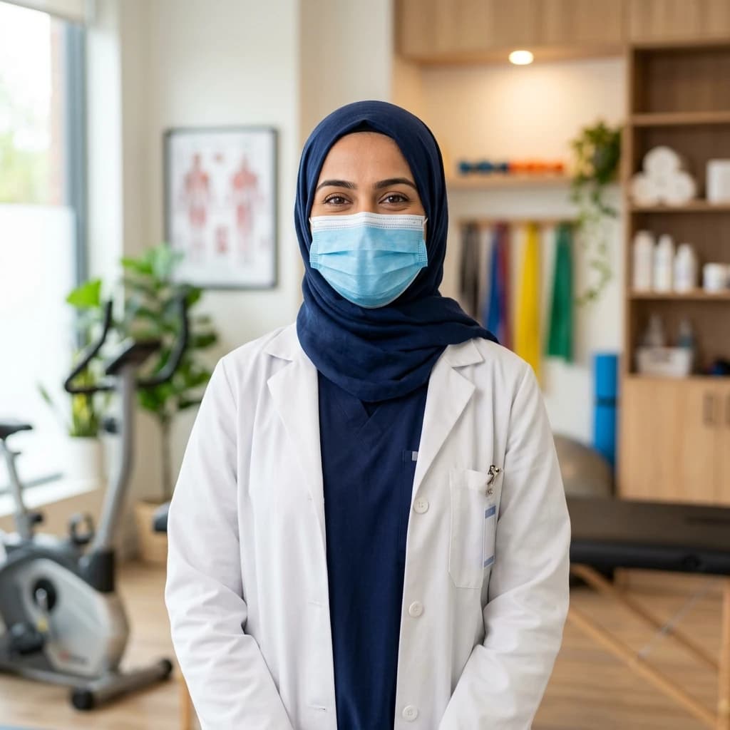Dr. Neha Raheel - Clinical Female Physiotherapist