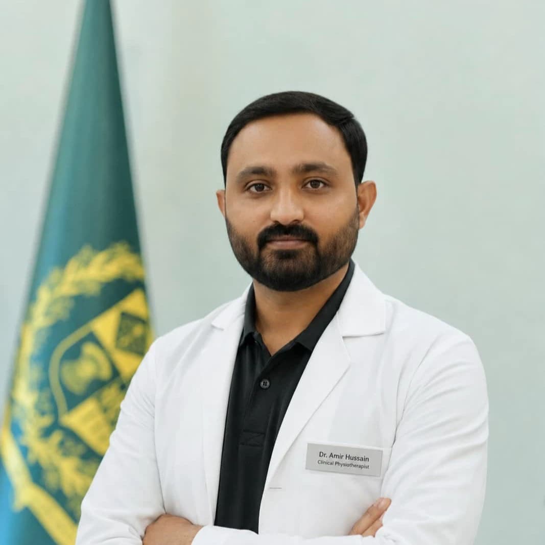 Dr. Aamer Hussain PT - CEO APRC Physiotherapy Rawalpindi